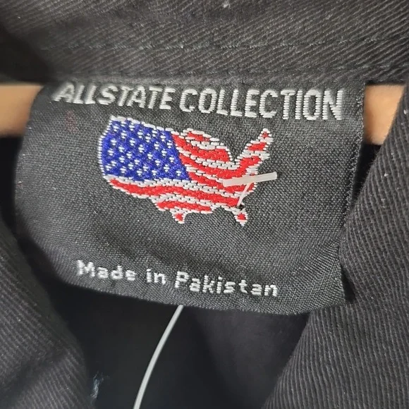 Mens Bikers Black Sleeveless Button-Up Shirt/Cathouse Lounge, Multiple Sz - Picture 5 of 8